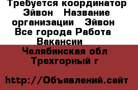 Требуется координатор Эйвон › Название организации ­ Эйвон - Все города Работа » Вакансии   . Челябинская обл.,Трехгорный г.